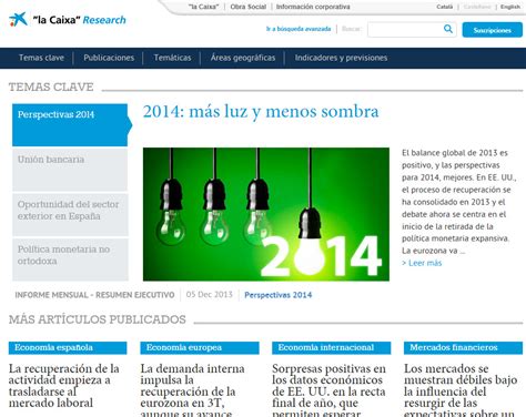 área de estudios y análisis económico de la caixa
